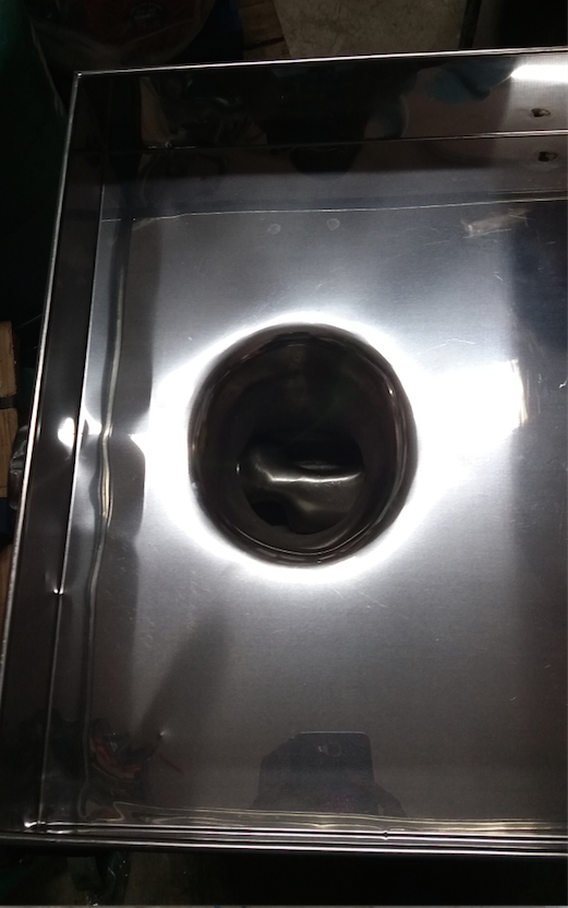 เครื่องบดเนื้อ เบอร์ 32 หัวสแตนเลส มอเตอร์ 1.0แรง รุ่นยกขอบสูง เครืองบดพริก บดหมู บดกะปิ บดไก่ บดโครงไก่ บดอาหารสัตว์