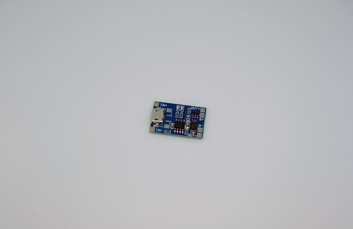 Lithium Battery Charging module 1A (TP4056) MicroUSB with protection circuit