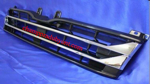 กระจังหน้า TOYOTA HIACE COMMUTER 10-13 โครเมี่ยม ทรง VIP