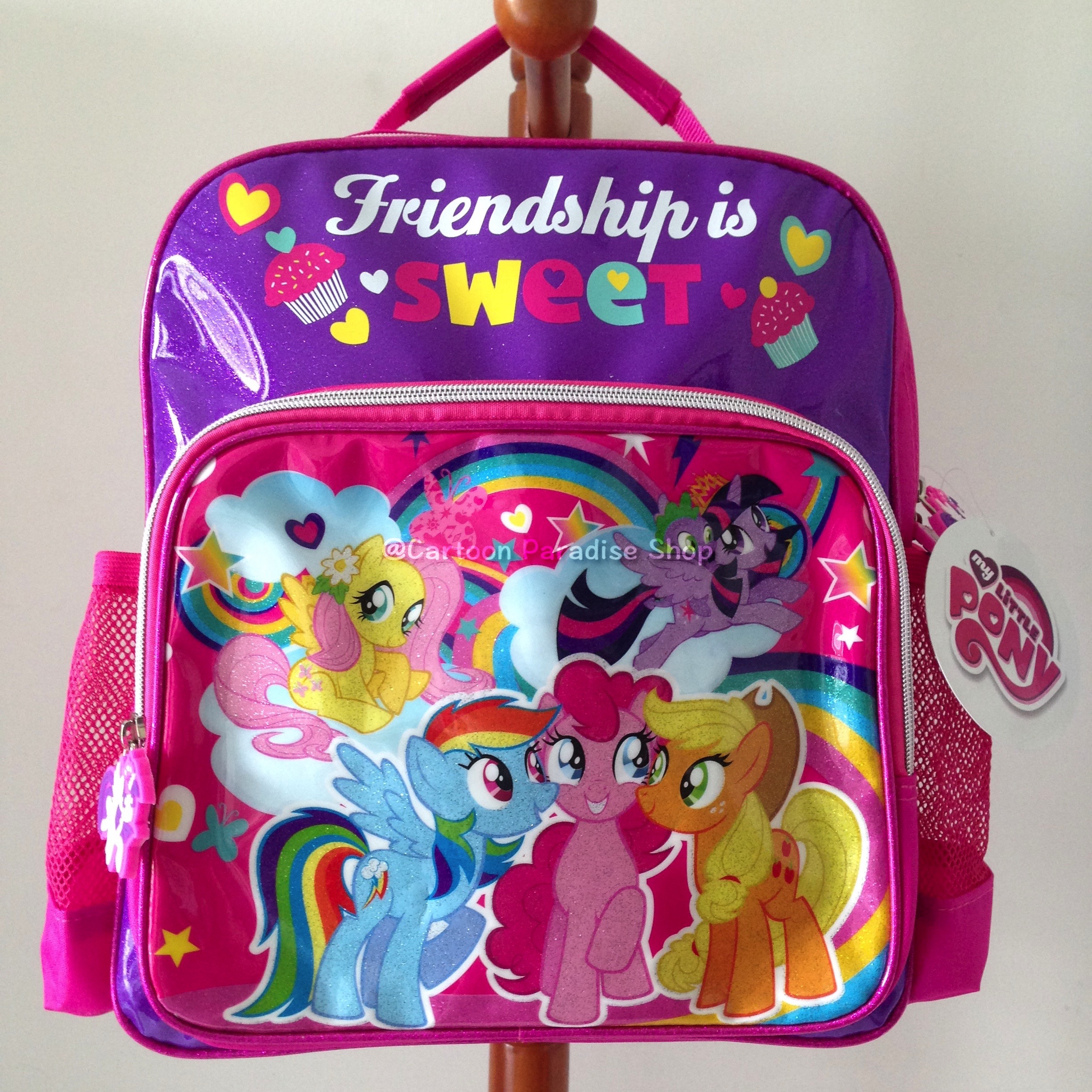 กระเป๋าเป้ 12 นิ้ว มาย ลิตเติ้ล โพนี่ My Little Pony Friendlyship is Sweet Backpack กระเป๋าสะพาย กระเป๋านักเรียน กระเป๋าเด็ก