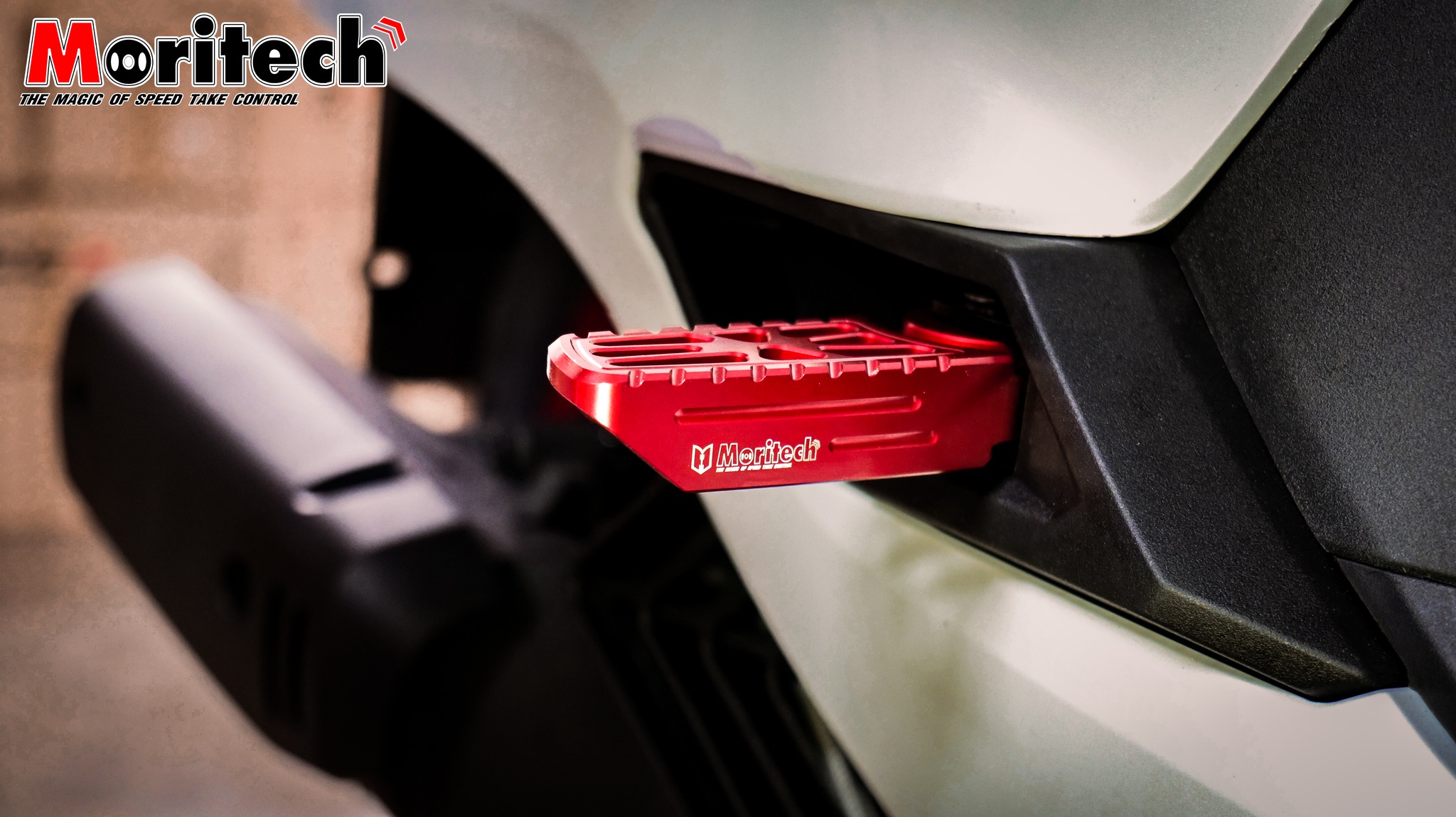 พักเท้าหลัง Moritech/CNC GIORNO125