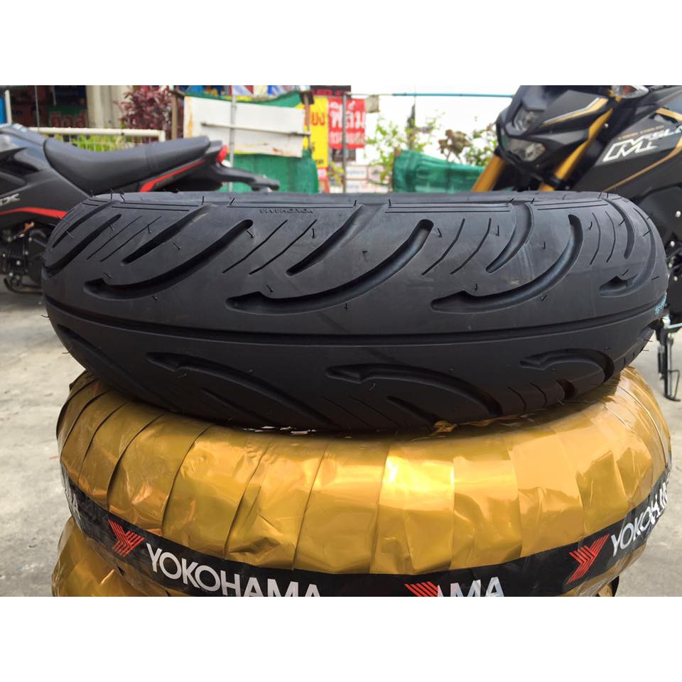 ยางYokohama ขอบ12 มาตราฐานญี่ปุ่น 110/70-12 ราคา 1100 120/70-12 ราคา 1250 130/70-12 ราคา 1400 สินค้าสวยงาม แข็งแรง ใช้สำหรับรถจักรยานต์ยนต์