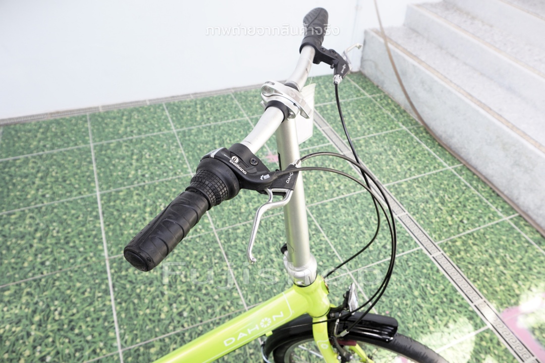 จักรยานพับได้ญี่ปุ่น - ล้อ 20 นิ้ว - เกียร์ 7 สปีด - อลูมิเนียม - Dahon Vybe D7 - สีเขียว [จักรยานมือสอง]