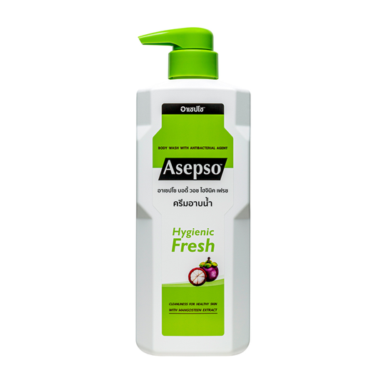 Asepso ครีมอาบน้ำ อาเซปโซ บอดี้ วอช ไฮจินิค เฟรช 500 มล