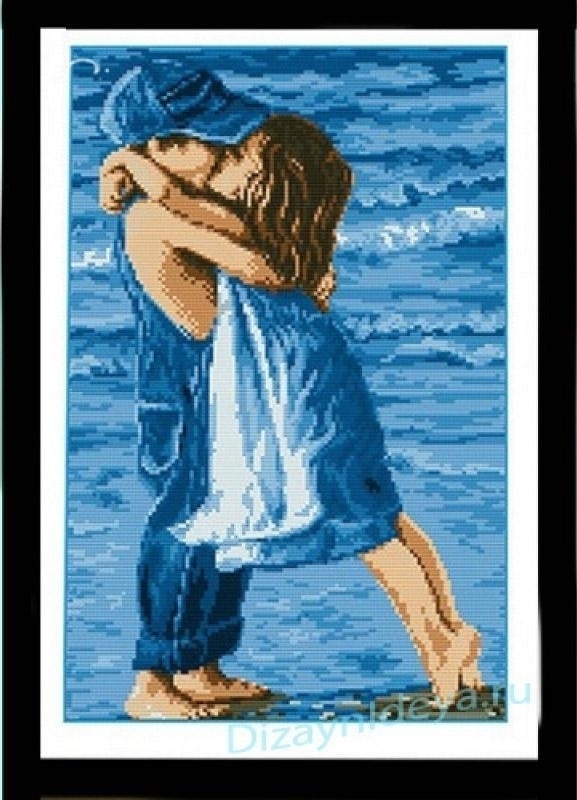 love-1103 *สินค้าหมด* ชุดปักครอสติช ลาย puppy love ( ปักเต็มผืนผ้า ไม่มีเดินเส้น ผ้า11CTพิมพ์ลาย ปัก 3 เส้นเล็ก ) ขนาด 40*54 ซม ผ้าครอสติช 11CTพิมพ์ลายปักบนผ้า ไหมคอตตอน 18 สี ผังลาย เข็ม