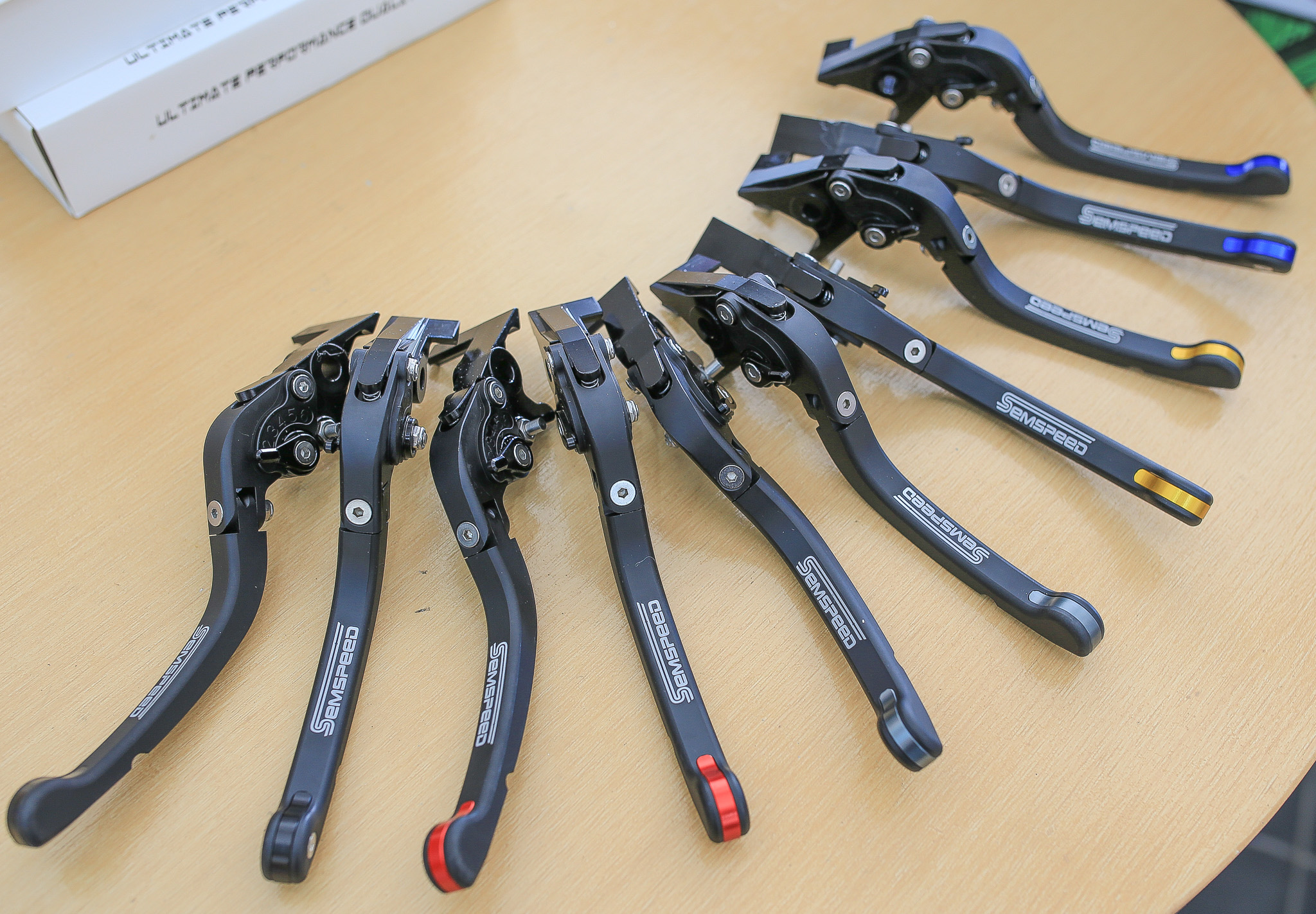 มือเบรค-ครัช ปรับได้6ระดับ SEMSPEED ใส่รถ All New Forza 300-350 ราคา950