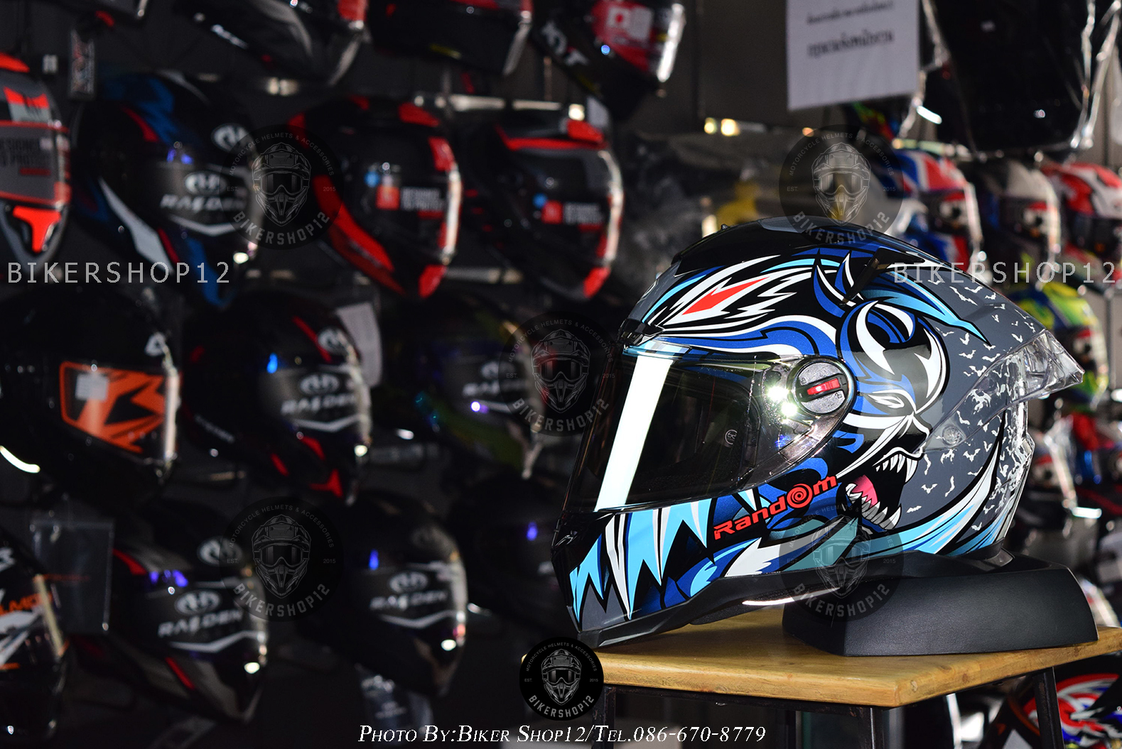 หมวกกันน็อคRD คละสี