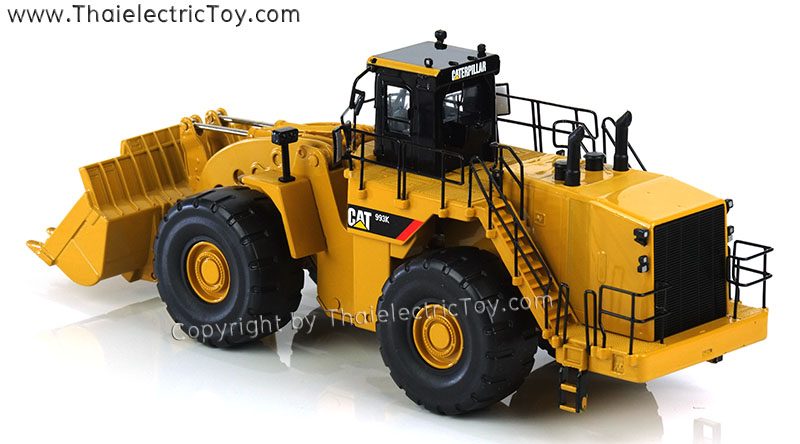 โมเดลรถก่อสร้าง CAT 993K Wheel Loader ขนาด 1:50 เป็นเหล็กทั้งคัน ล้อยาง หนัก 1.5 Kg