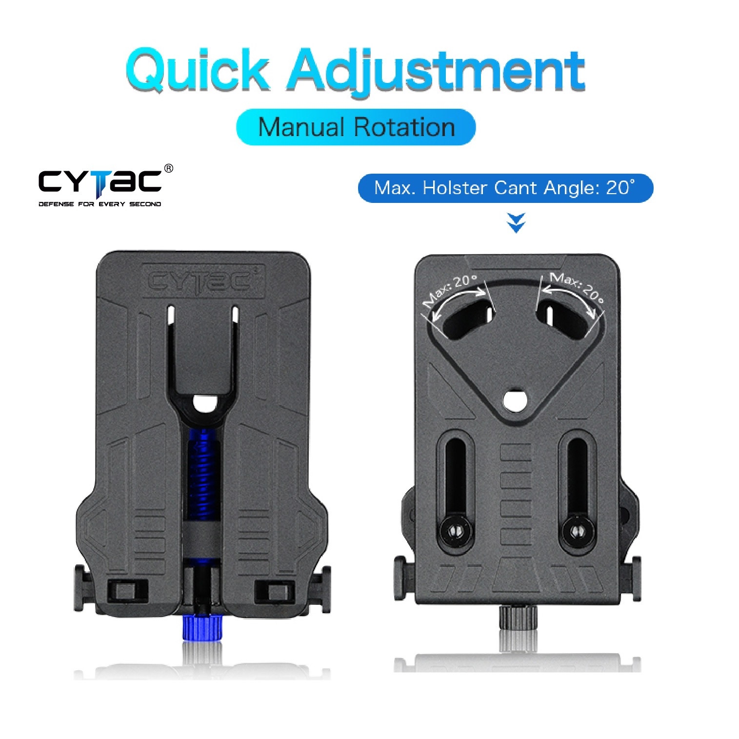 CYTAC Belt Clip T-Thumb series Cytac (CY-TBC)