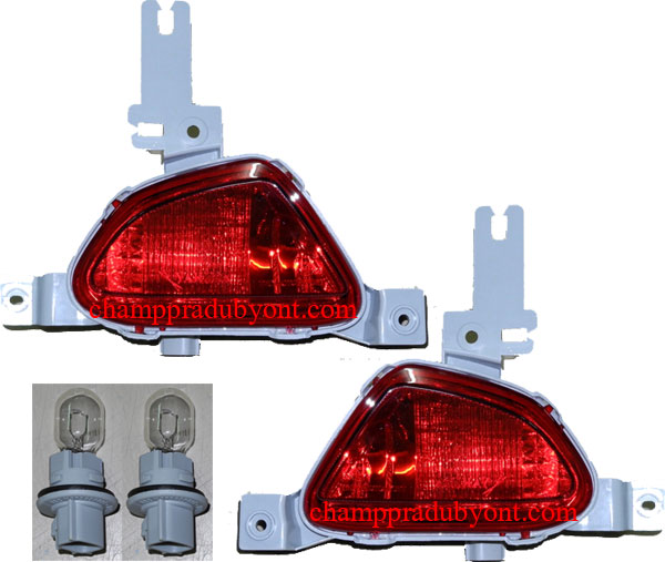 ไฟทับทิมกันชนท้าย MAZDA 2 10-14 5D แดง