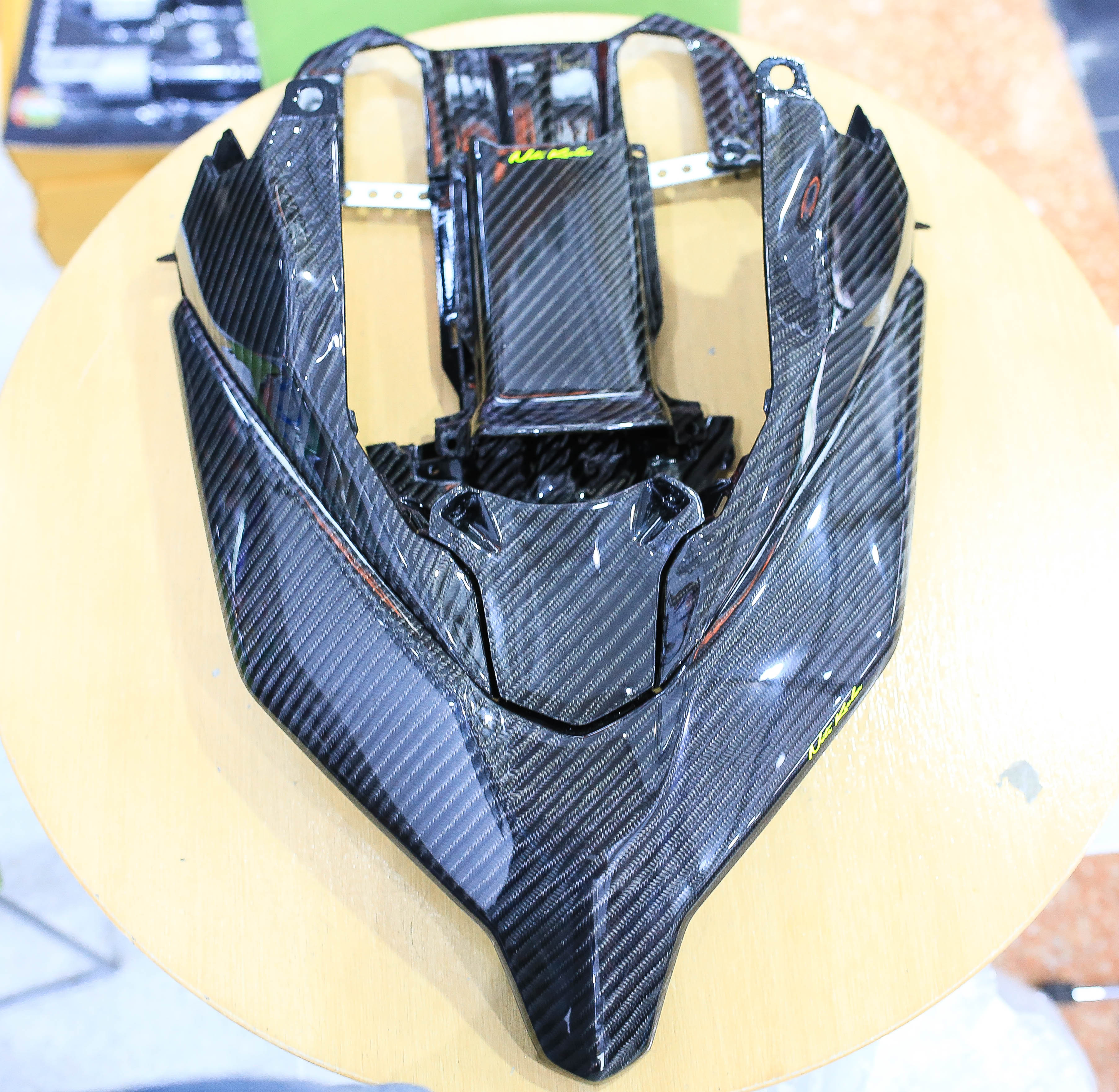 ชุดหน้าซิ่งคาร์บอนเเท้ลาย 4 FORZA350 by NoteKevlar