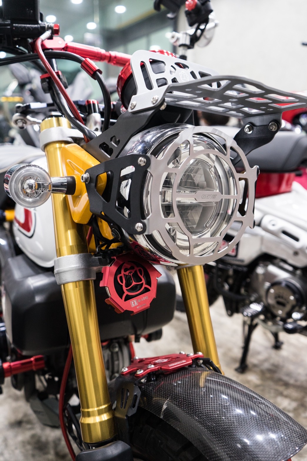 การ์ดไฟหน้า 2D GTRS ST-125 DAX MONKEY 125 CT-125 มี2สี เงิน-ดำ ราคา1750