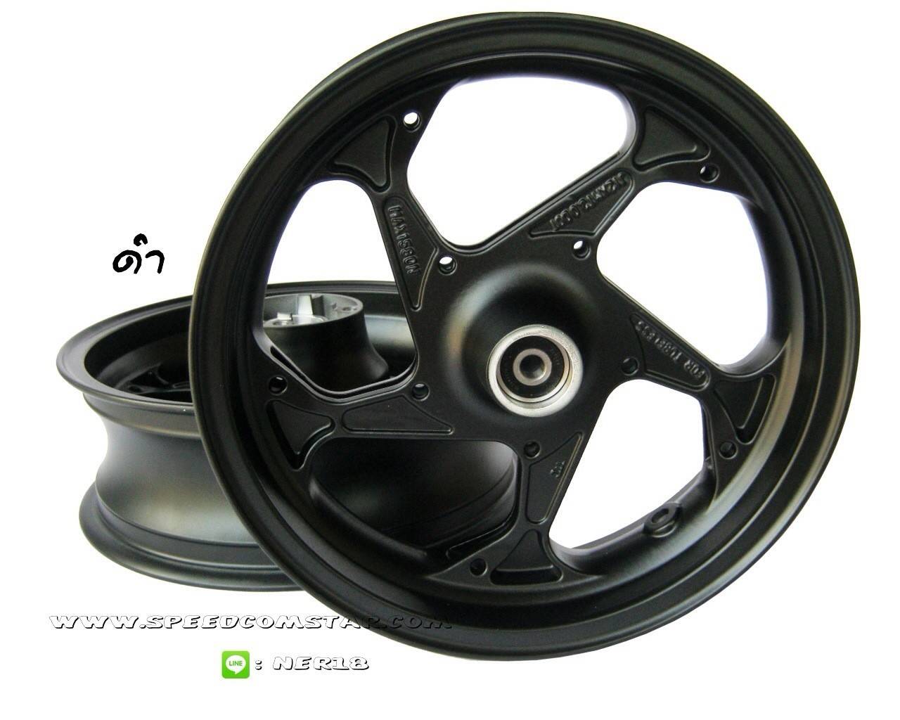 ล้อ SAFETY หน้า3.00หลัง4.00 ขอบ12 ใส่ HONDA MONKEY MSX 125 MSX SF GPX DEMON125 มีสีทอง ขาว ดำ น้ำตาล ราคาคู่ละ3500