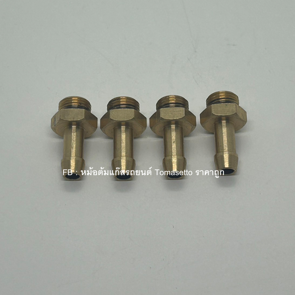 4 ชิ้น น๊อตเซิลรางหัวฉีด ขนาด 6 มิล เกลียวใหญ่ สำหรับราง Valtek