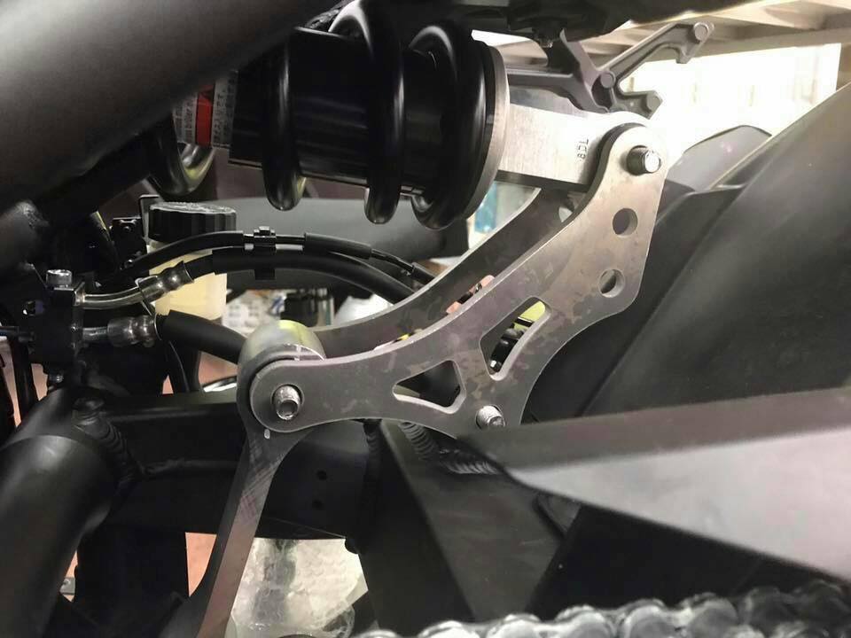 ตัวยกและโหลดหลัง KAWASAKI Z900 FAKIE