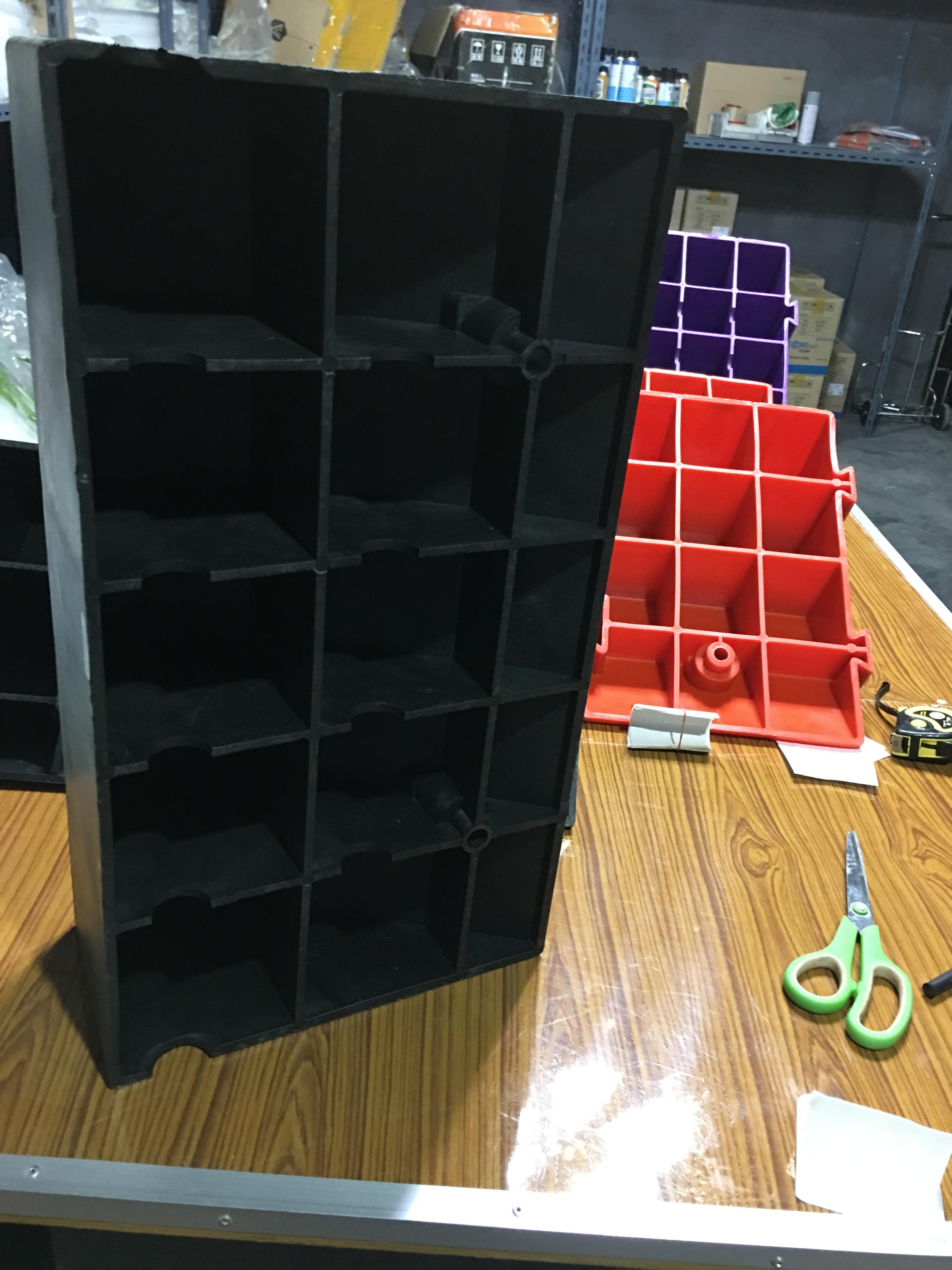 ทางลาดพลาสติกสีดำ สำเร็จรูป สูง 19 cm ลึก 50 cm / ยาว 50cm หนัก 3.9 kg รับน้ำหนักรถยนต์ได้ 2 ตัน - Plastic Ramp 19x50x50 cm