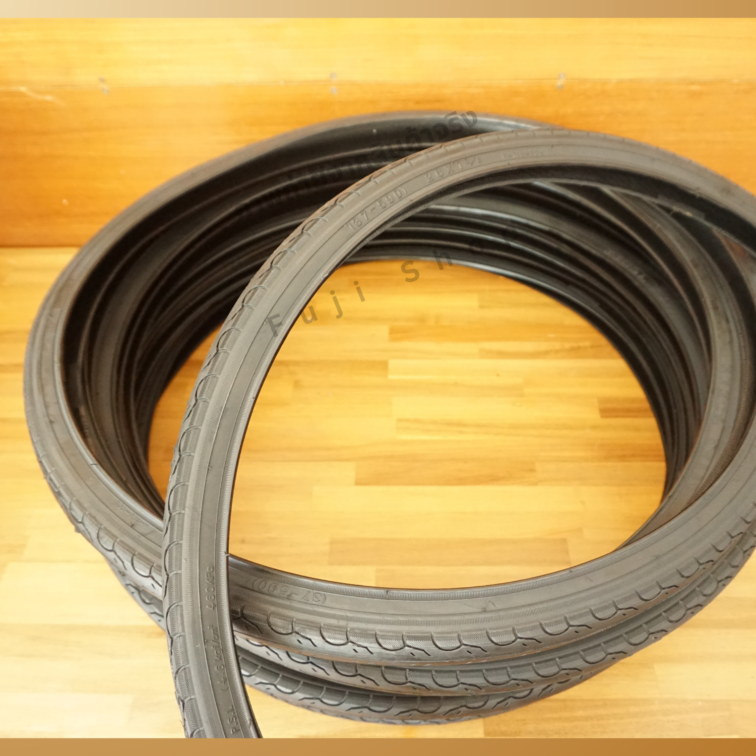 ยางนอกจักรยาน - Kenda - 26 นิ้ว X 1 3/8 (37-590) [อะไหล่จักรยาน]