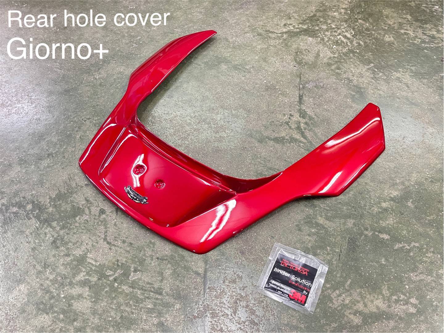 Giorno+ ตัวปิดรูมือจับท้าย (ไม่มีสปอยเลอร์ ) Rear hole cover 1500฿ ชุดตัวปิดรูมือจับท้าย พร้อมสปอยเลอร์ Rear hole cover with spoiler 2100฿