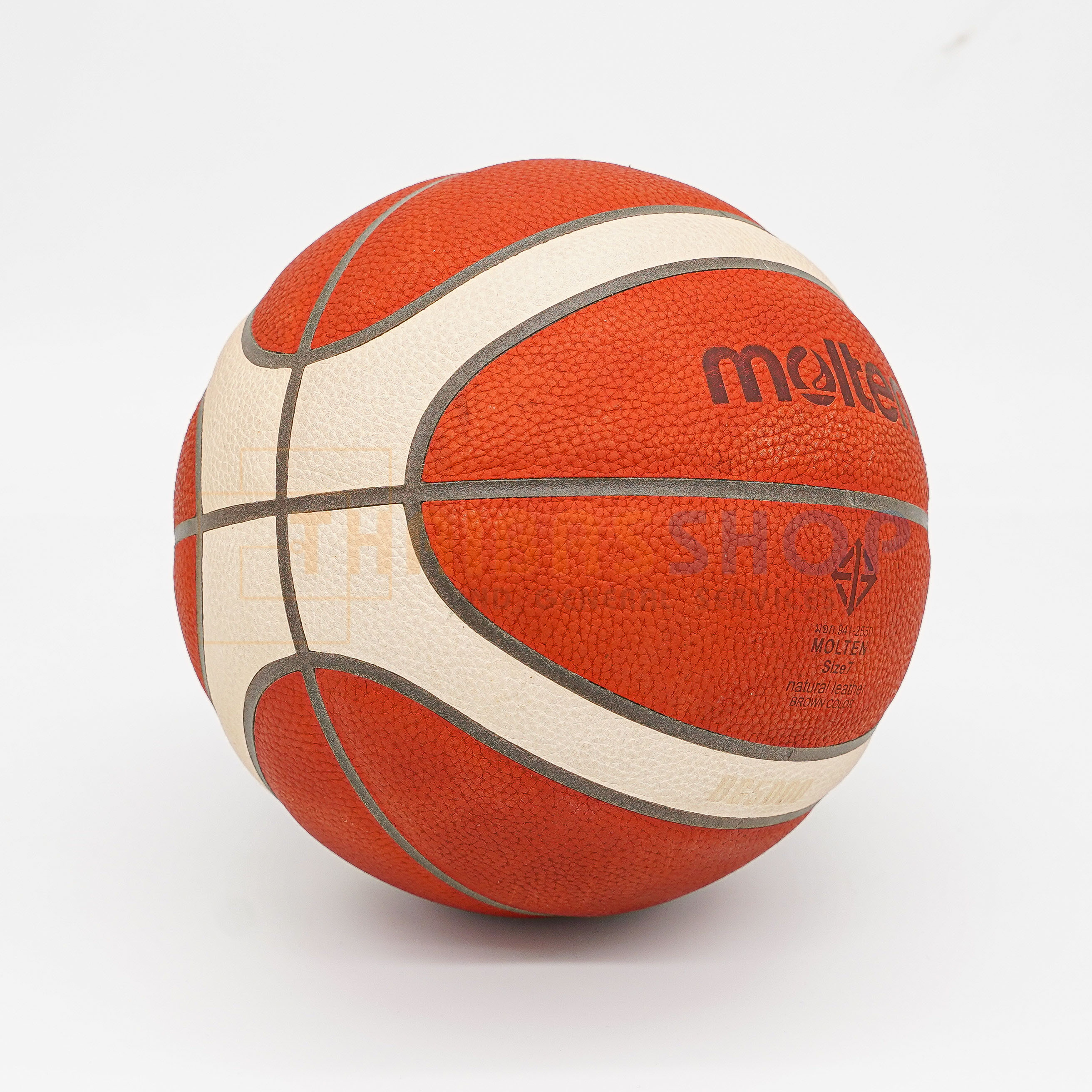 (ของแท้ 100%) ลูกบาส ลูกบาสเกตบอล Molten BG5000 size7 official game ball หนังแท้ ของแท้ มี มอก. Authentic Molten 100%