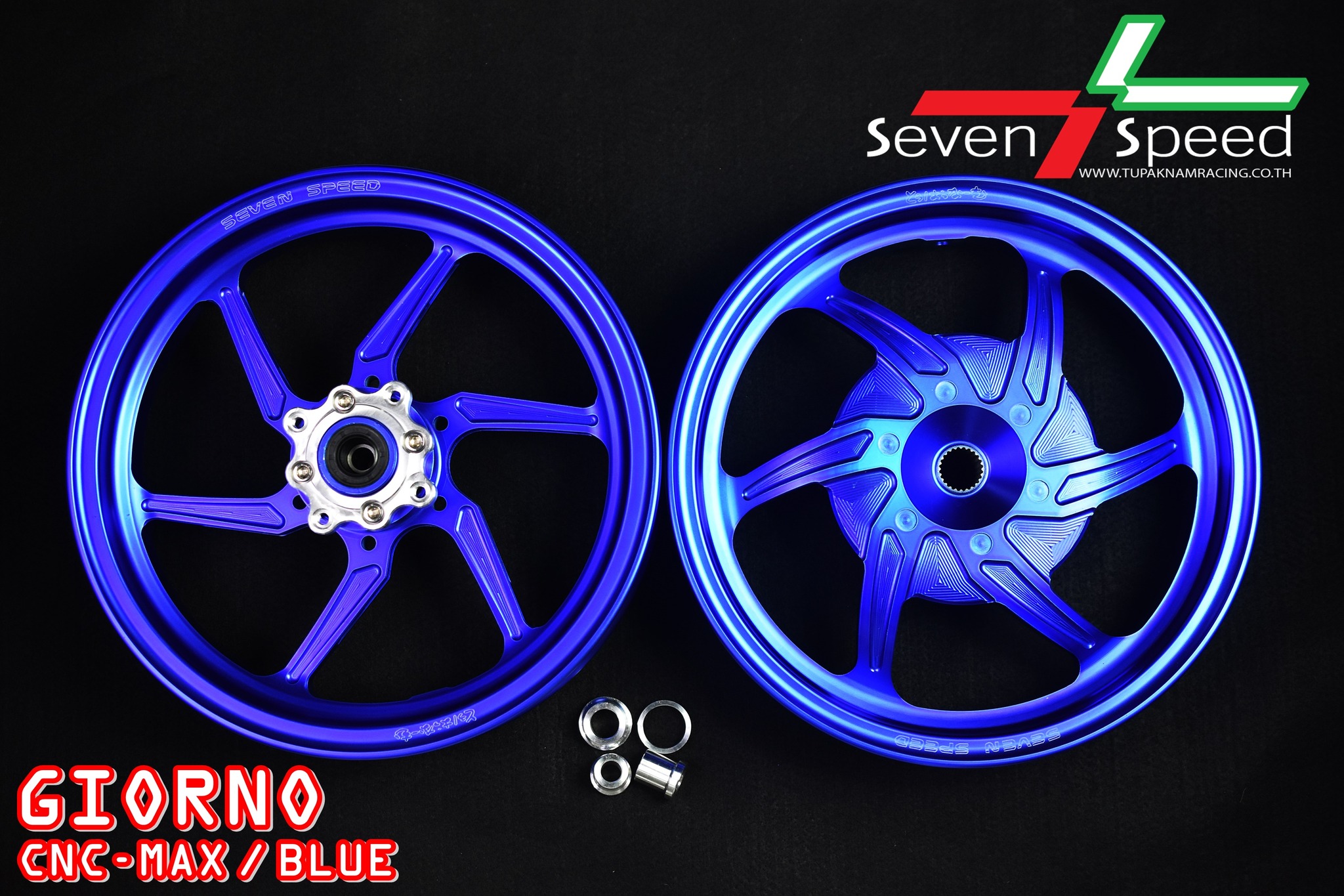 ล้อแม็ก Cnc Seven speed ตรงรุ่น Honda Giorno+
