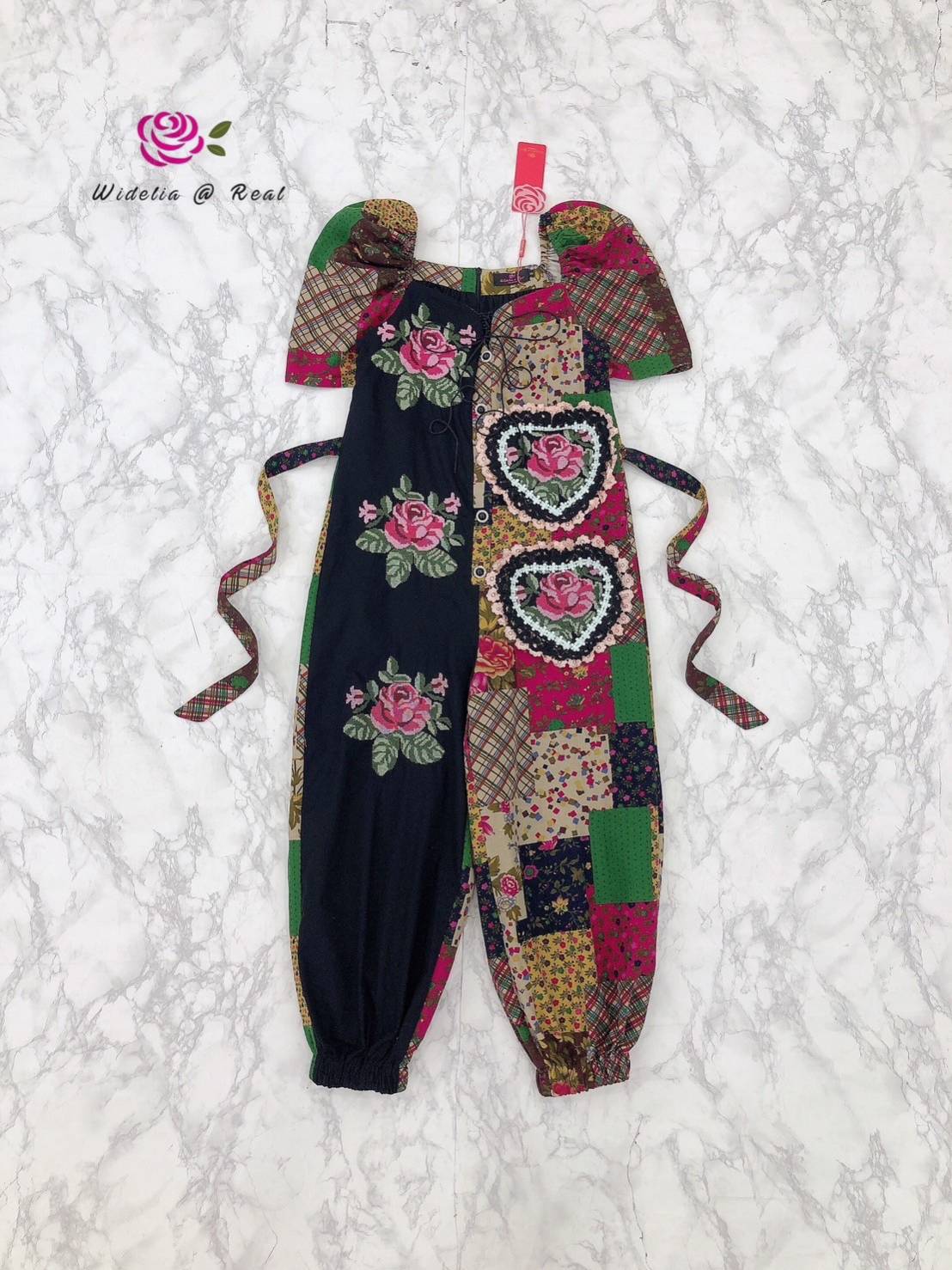 Vintage Jumpsuit จั้มสูทขายาวแสนสวย