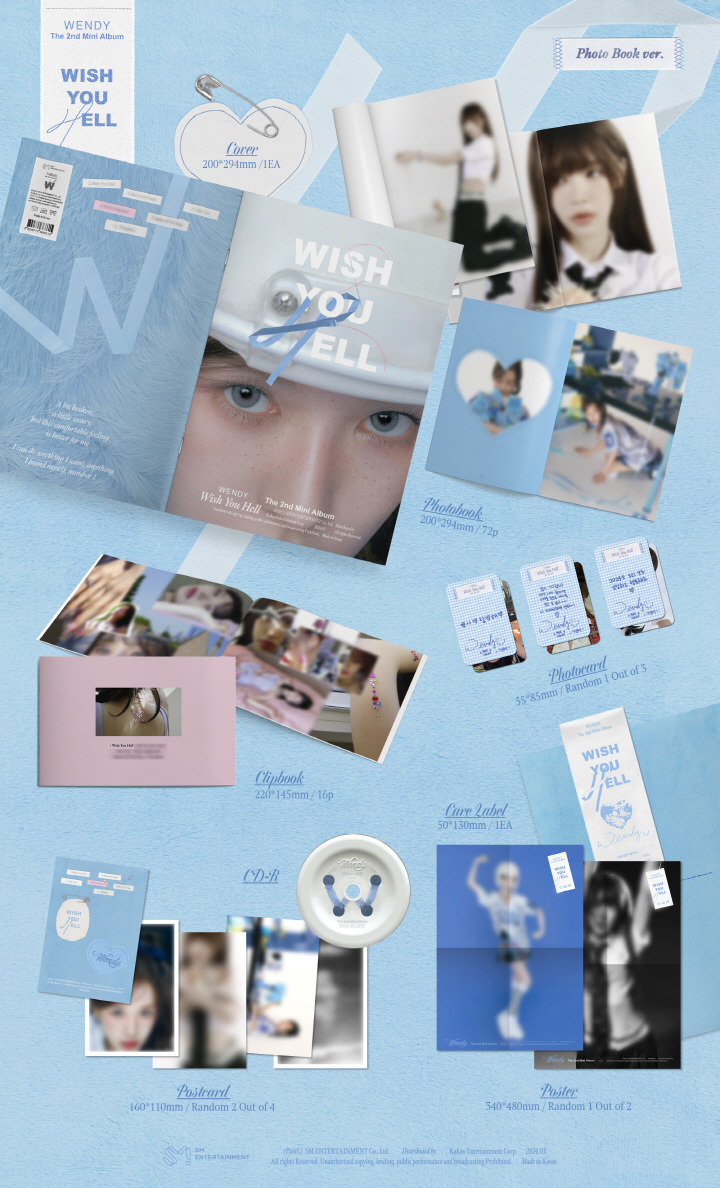 [PRE-ORDER] WENDY - 2nd Mini Album "Wish You Hell" (Photo Book ver.)
