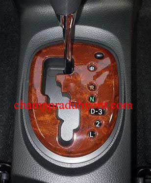 ครอบเกียร์ TOYOTA VIOS 07-12 ลายไม้