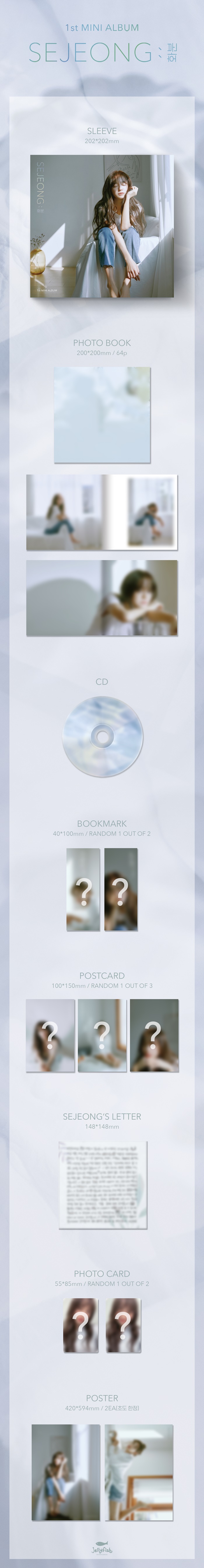 [PRE-ORDER] KIM SEJEONG - 1st Mini Album "PLANT"