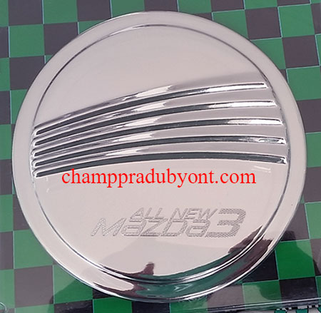 ครอบฝาถังน้ำมันโครเมี่ยม MAZDA 3 14-16