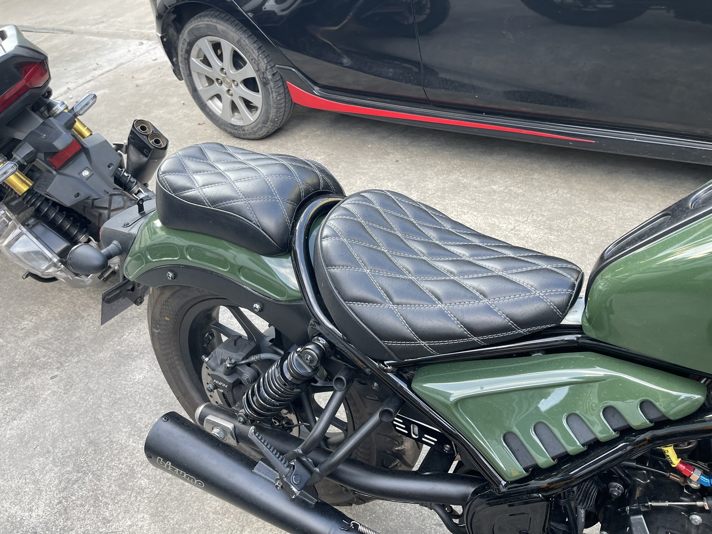 เบาะหน้าหลัง MOTOZAAA HONDA REBEL 300-500