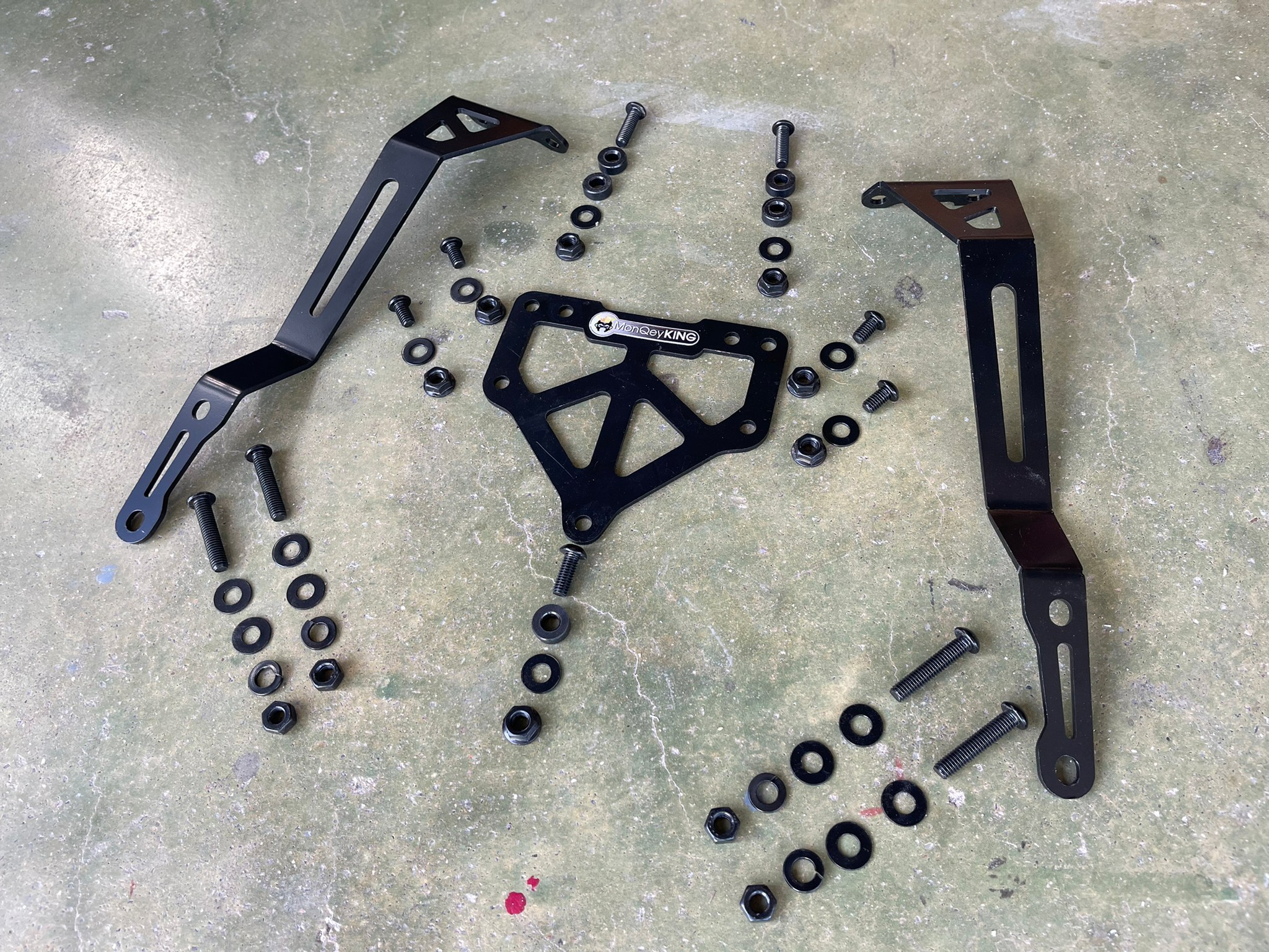 ชุดขาย้ายบังโคลนหน้าเดิม ลงล่าง Monkey125 MonQeyKing ราคา1990