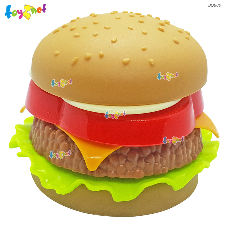 Toyznet hamburger kitchen toy assembly simulation model BQ800