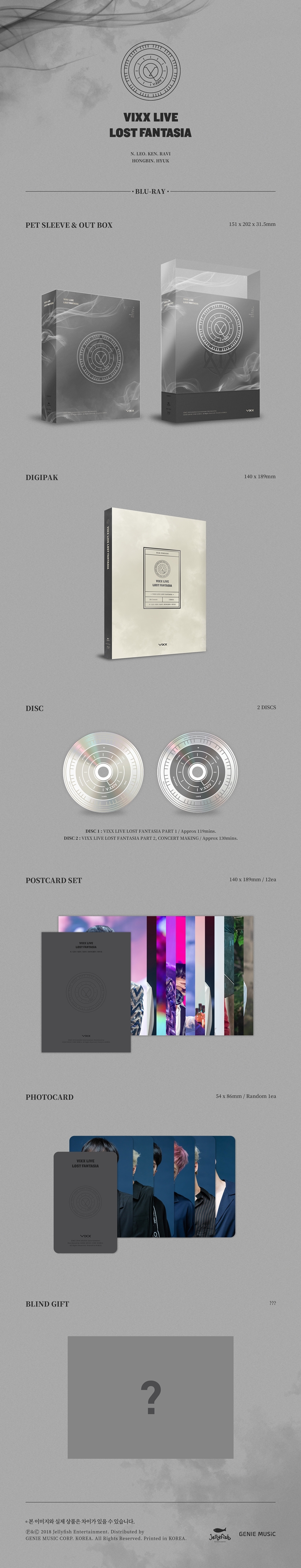 [PRE-ORDER] VIXX - VIXX LIVE LOST FANTASIA (2BLU-RAY)