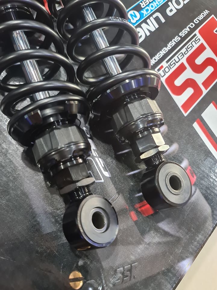 โช็คYss Monkey 125 black edition z-sport ความสูง335mm