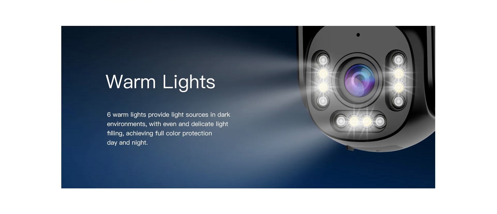 Vstarcam CS611-UV กล้องวงจรปิดระบบ IP WIFI 2 MP Black Light Full Color มีไมค์และลำโพงในตัว ติดตั้งภายนอกได้ BY BILLIONAIRE SECURETECH CS611-UV