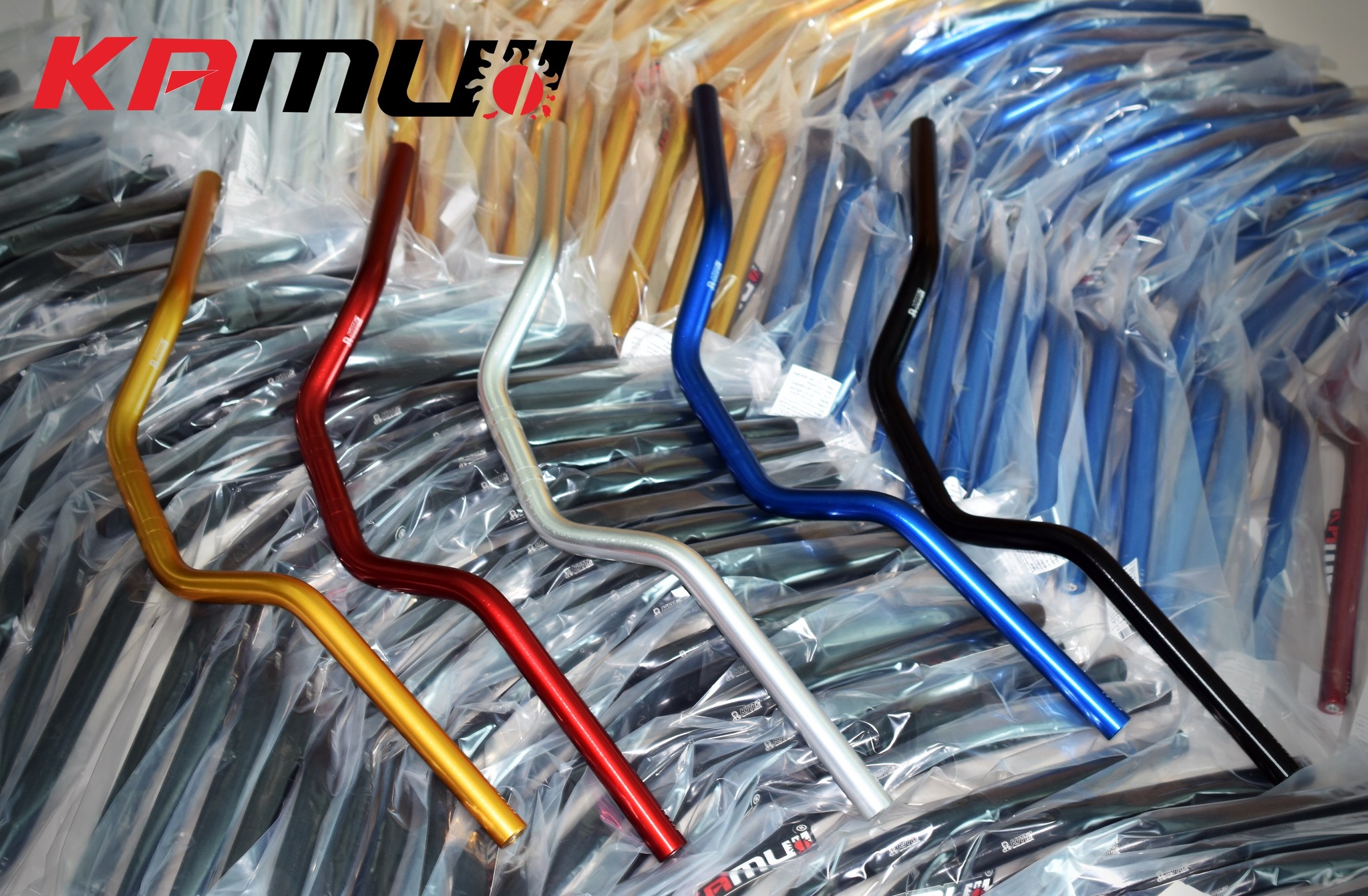 แฮนด์บาร์PCX แฮนด์บาร์อลูมิเนียม ทรงกลาง PCX มี 5 สี