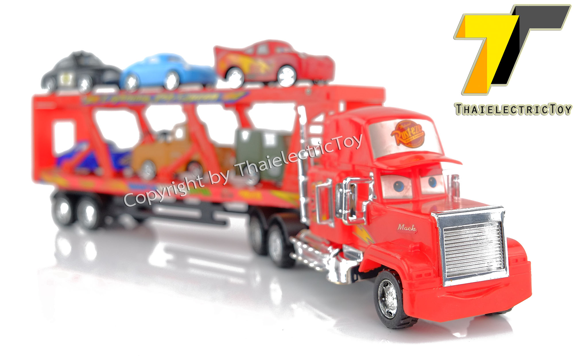 Set ของเล่นจากการ์ตูนเรื่อง Cars เฉพาะรถบรรทุกยาว 50 ซม.