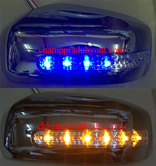 ครอบกระจกมองข้างมีไฟ MITSUBISHI MIRAGE 2012-2016 RCC