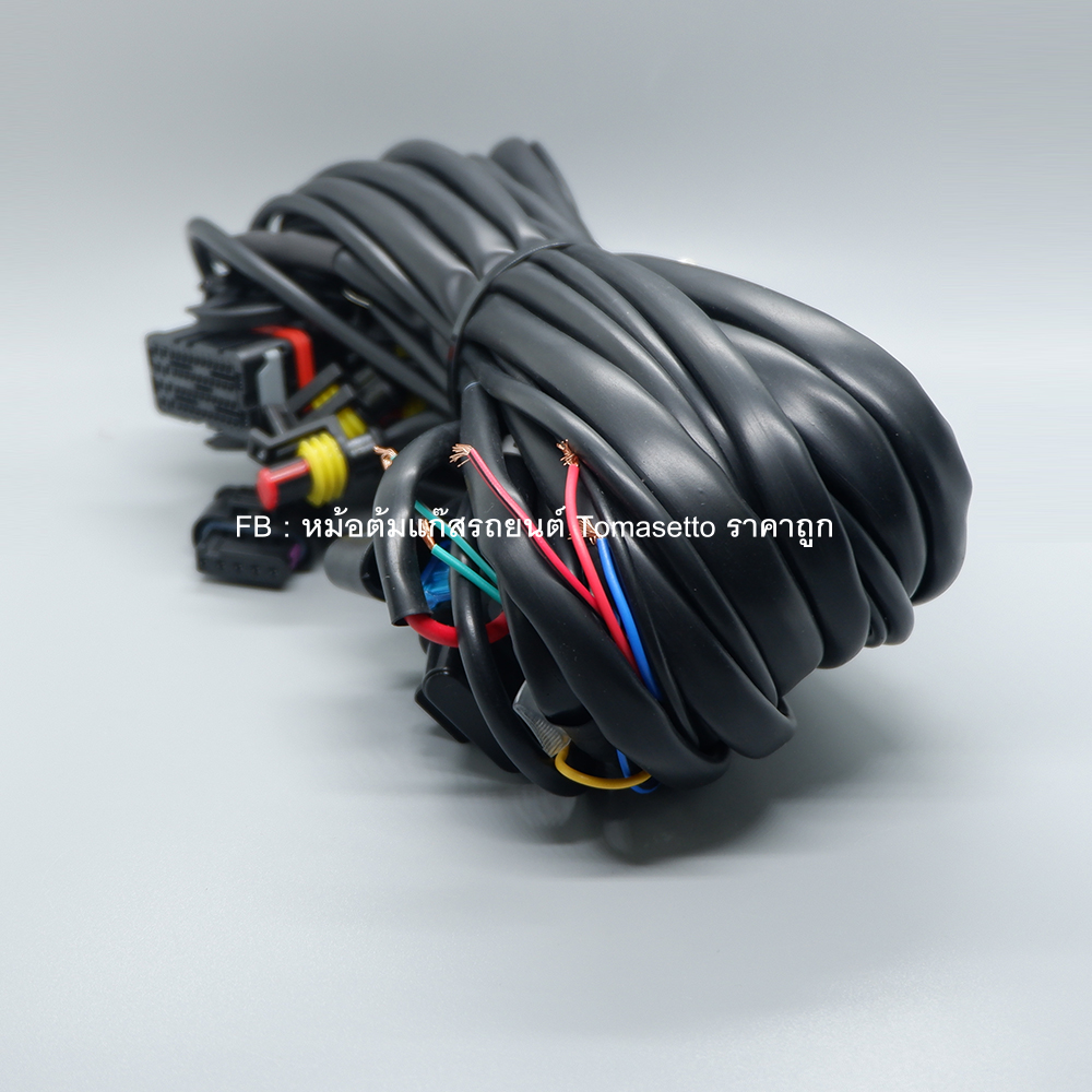 สายไฟแก๊ส 4 สูบ AEB / OMVL MP48 (ปลั๊กเดียว)