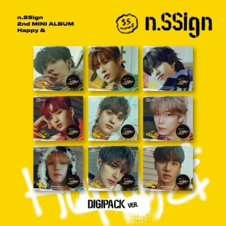 [PRE-ORDER] n.SSign - 2nd Mini Album "Happy &" (Digipack ver.)