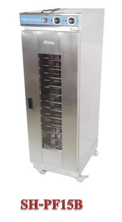 ตู้หมักแป้งไฟฟ้า 15ชั้น ยี่ห้อ Sunshine SH-PF15B