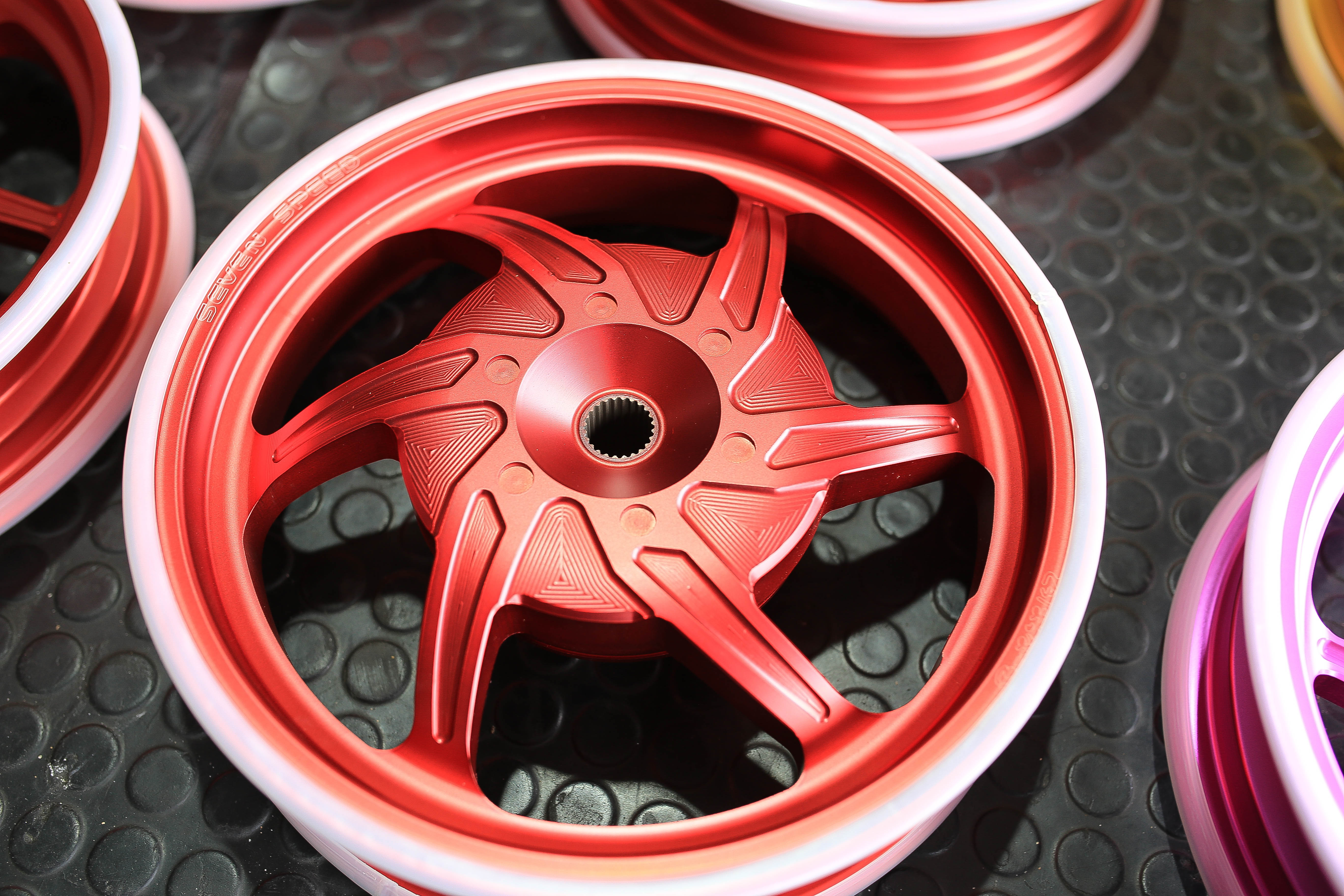 ล้อแม็ก Cnc Seven speed ตรงรุ่น Honda Giorno+