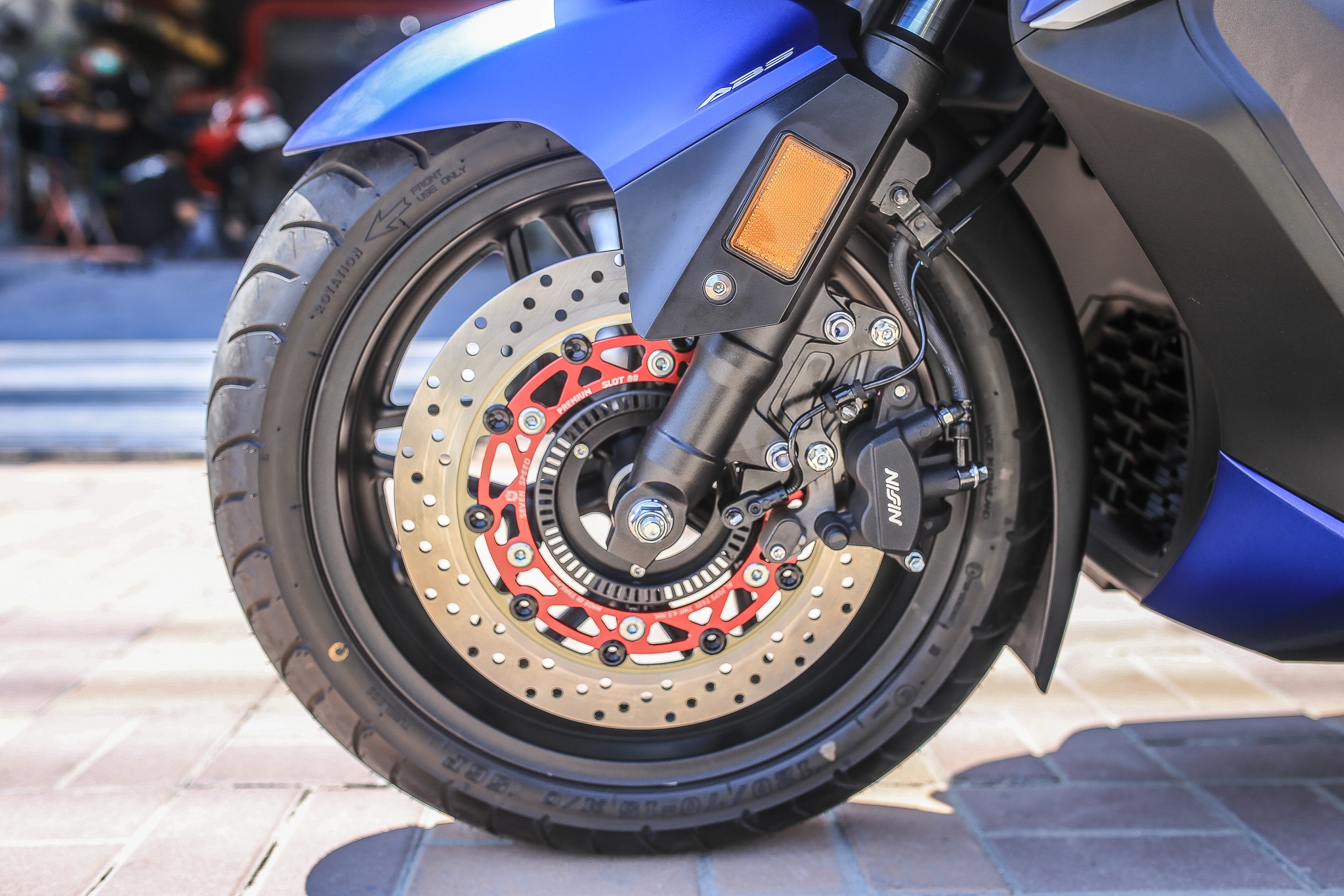 ขาจับปั้มเดิม Forza300-350 M-zyro ใส่จานขนาด 300 MM. ปั๊มเดิม - โช๊คเดิม พร้อมน็อต ราคา700