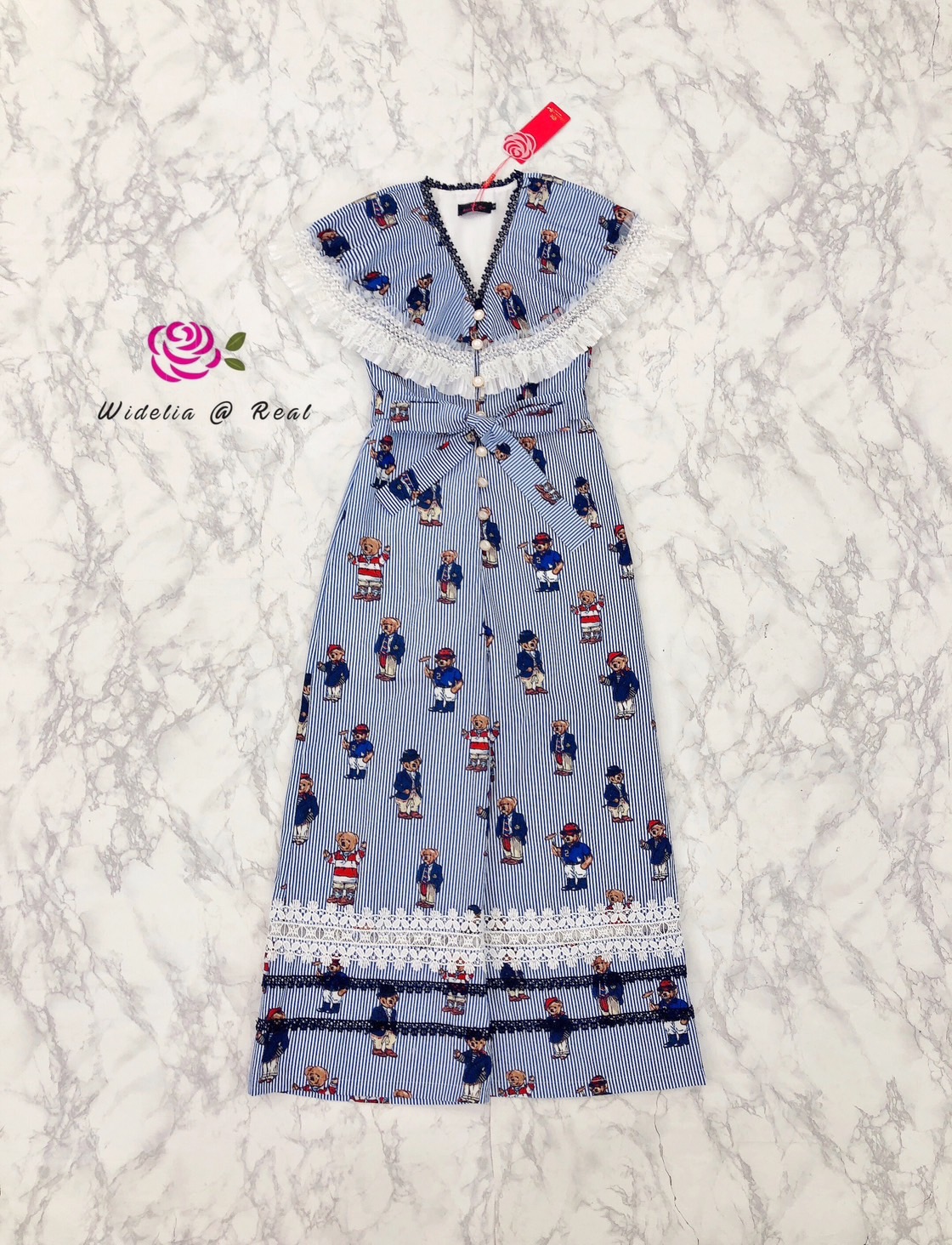 Vintage Jumpsuit จั้มสูทขายาวแสนสวย