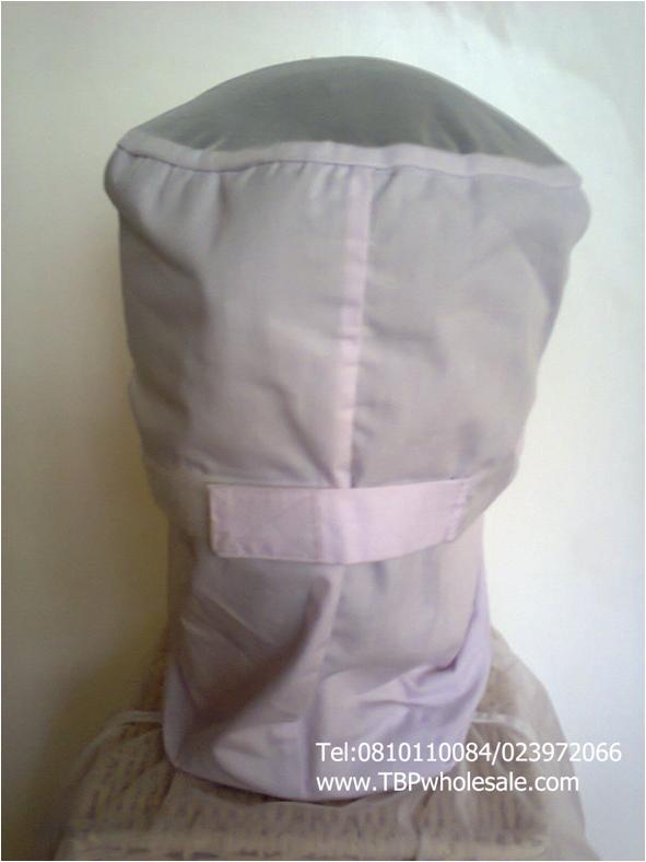 KA-006===ราคาส่ง 95 บาทต่อใบ ขั้นต่ำ 100 ใบ หมวกแก๊ปตาข่ายถี่บนและตาข่ายถี่ล่างปกคลุมไหล่ เจาะรูตาข่ายตรงหู กรอบหน้ายางยืดตรงคางติดเทปตุ๊กแก (ผ้าโทเร มีสีขาว) สนใจติดต่อ 081-0110084/02-3972066