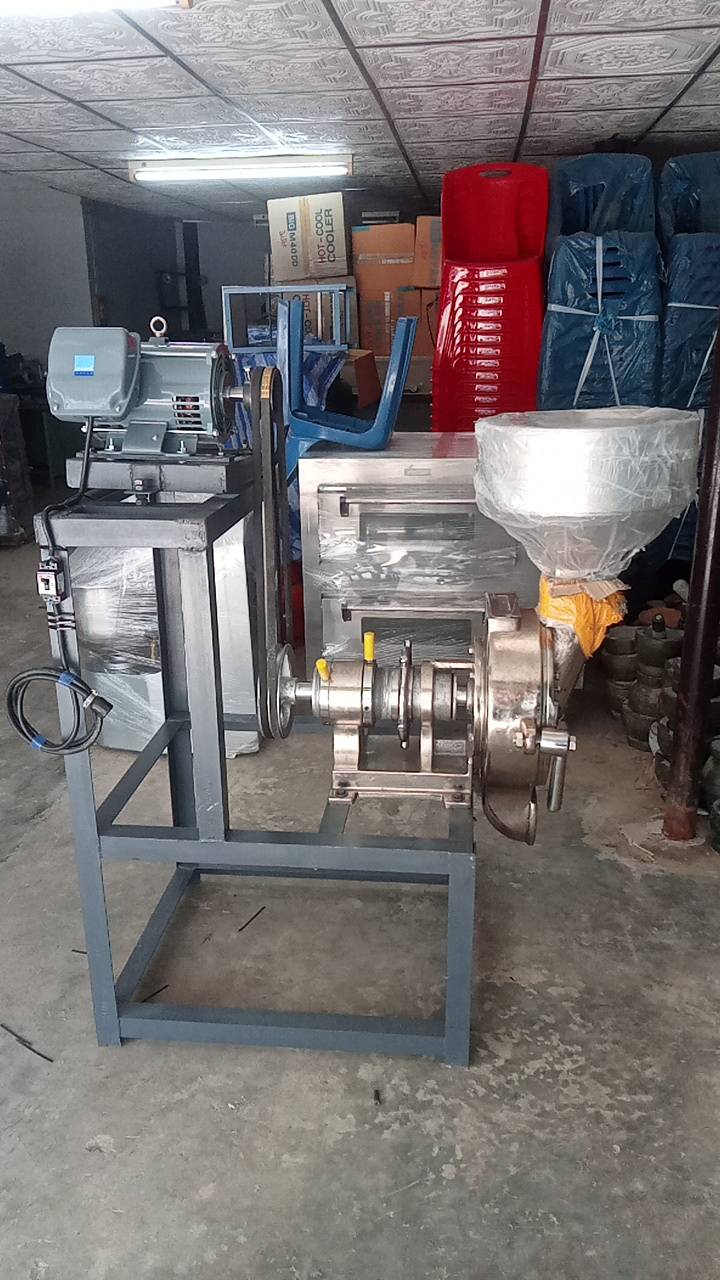 เครื่องโม่แป้ง CHH บดแป้ง เบอร์ 12 มอเตอร์ 3แรงม้า