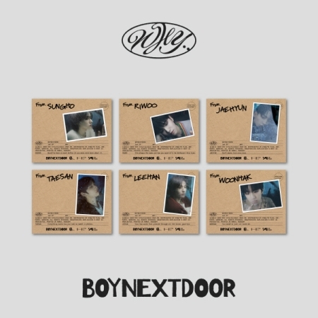 [PRE-ORDER] BOYNEXTDOOR - 1st EP Album "WHY.." (LETTER ver.)
