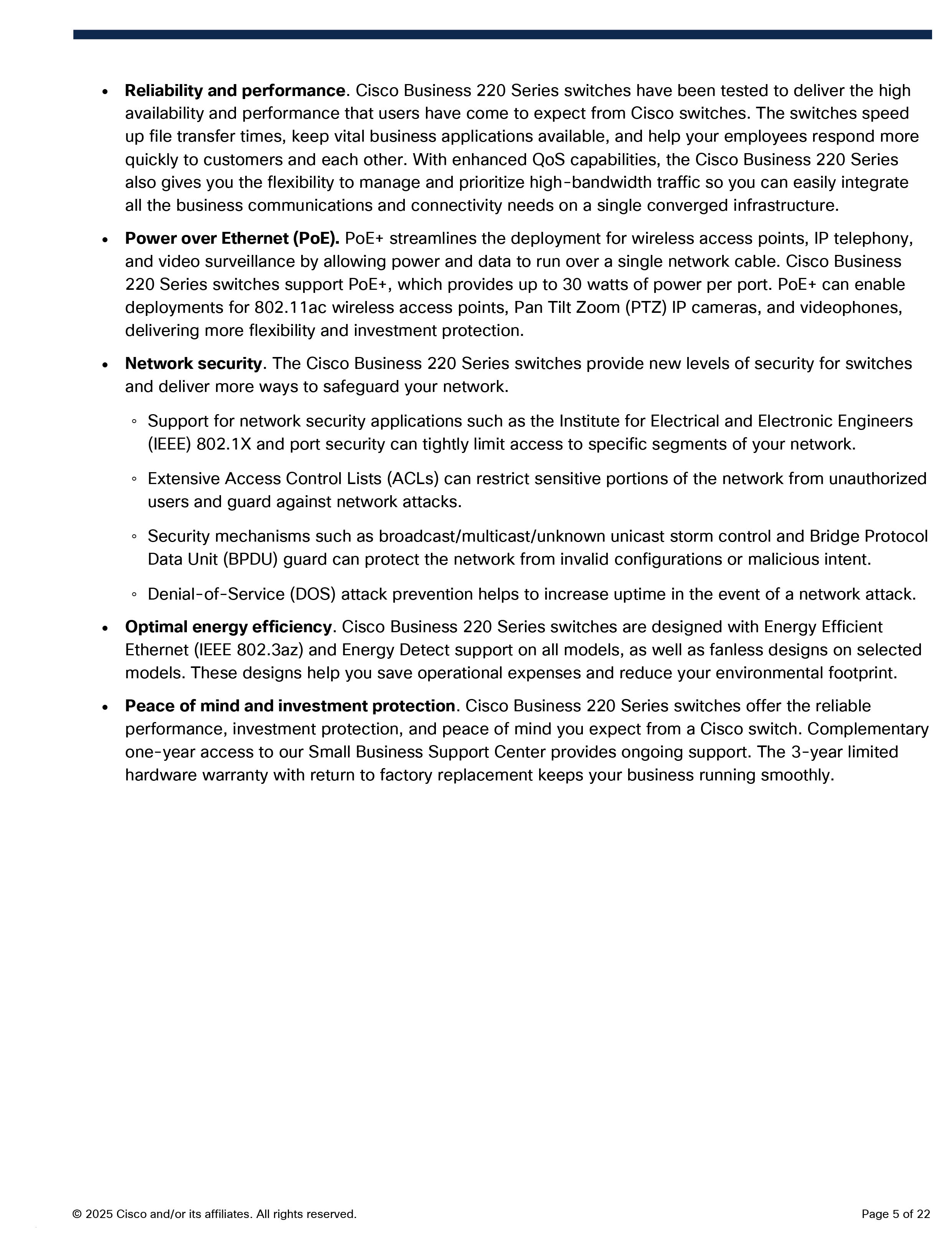 CISCO CBS220-24FP-4G Smart 48 Port Gigabit POE Manage L2 Switch + 4xSFP (1G), 382W, Rack mount BY BILLIONAIRE SECURETECH CBS220-24FP-4G