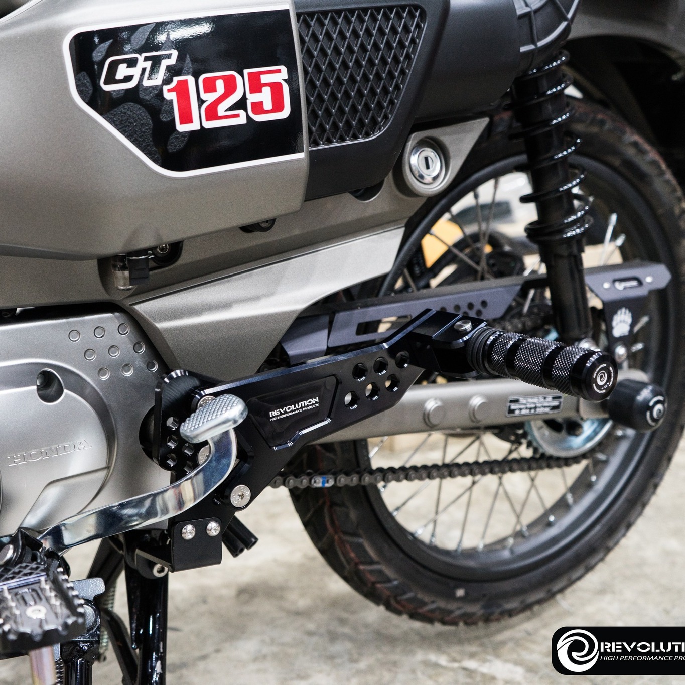 ชุดสเตร์พักเท้าหลัง REVOLUTION V2 CT-125 RR. Footrest Brackets REVOLUTION V2 CT-125