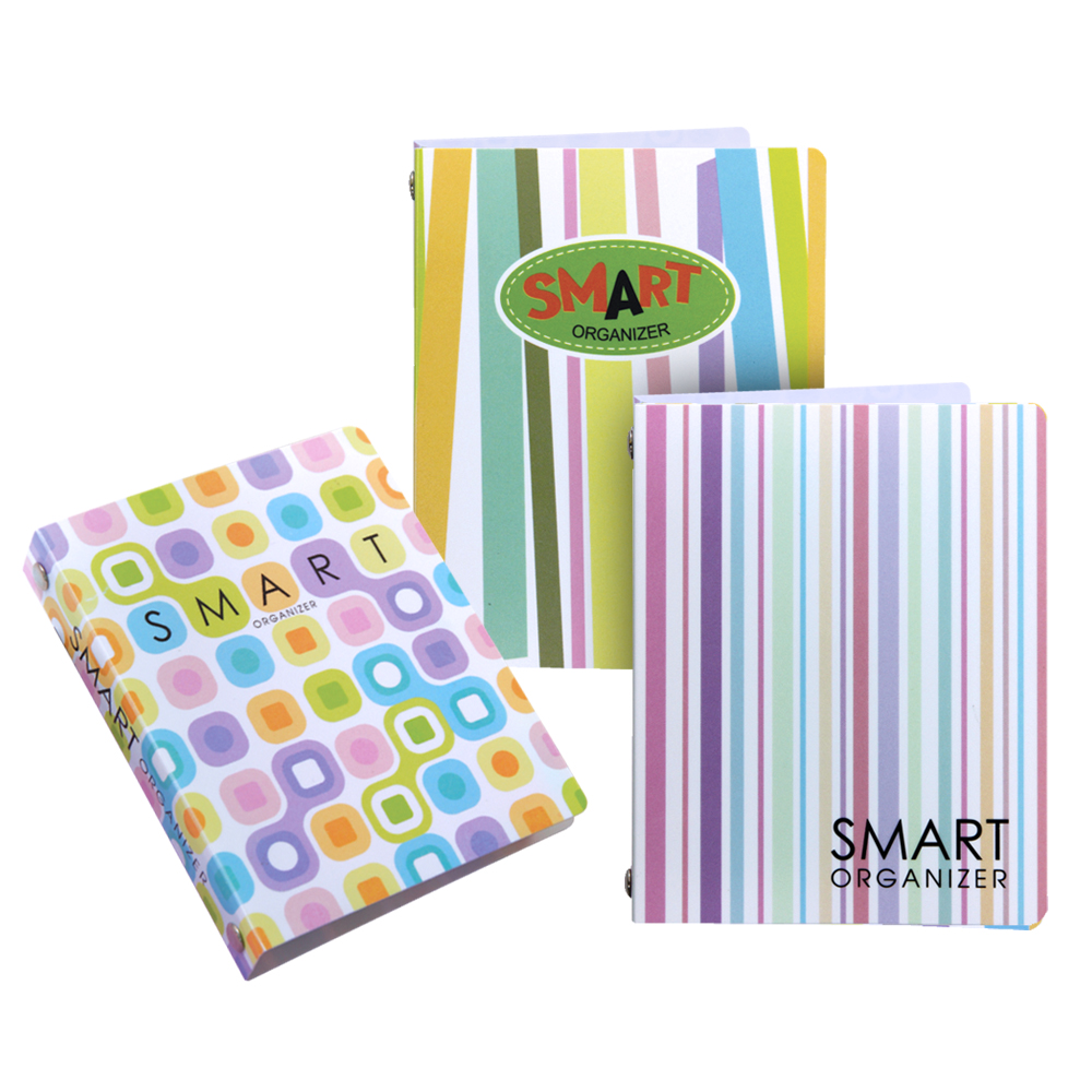 Ring Binder Notebooks with PP Covers Smart Organizer and Index Dividers